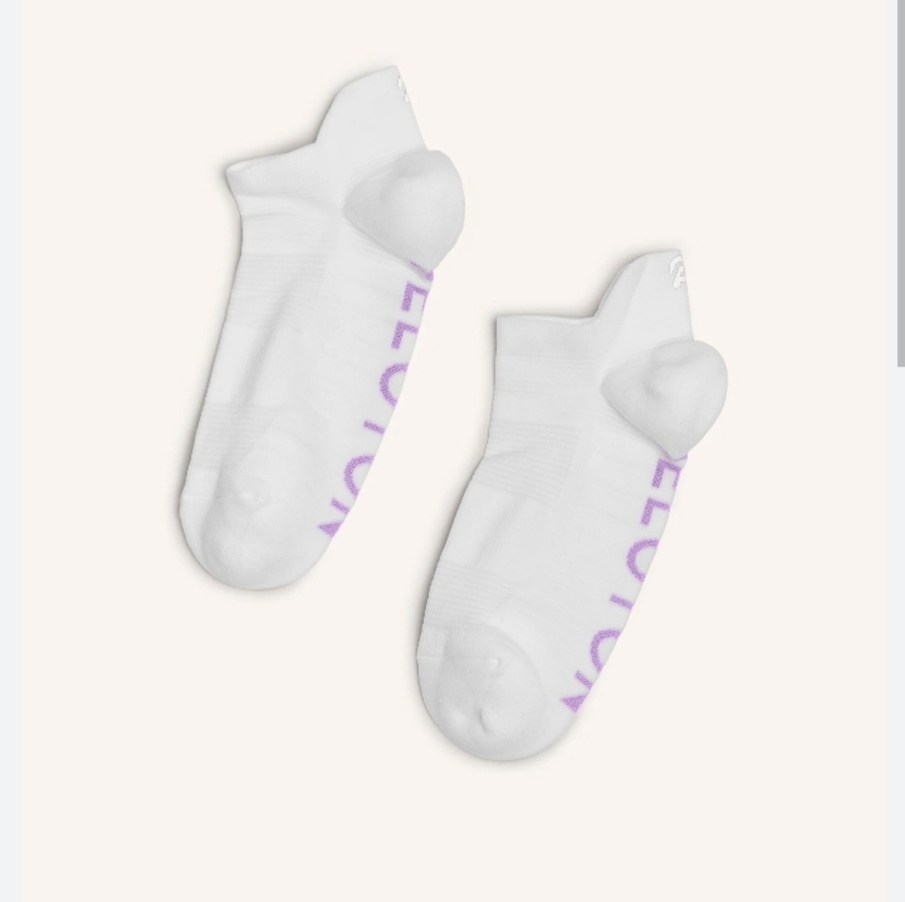 Sold-out Purple Peloton Everyday Crew Socks - Picture 2 of 3